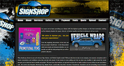 Desktop Screenshot of ccbsandsignshop.com